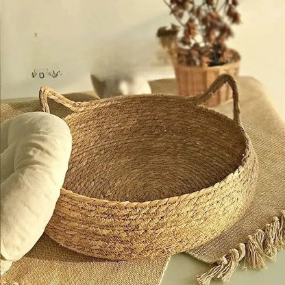 Panier en osier pour chat