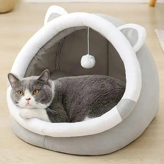 Panier fermé pour chat - Refuge calme et cosy | CozyHide