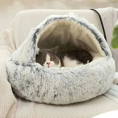 Panier rond pour chat