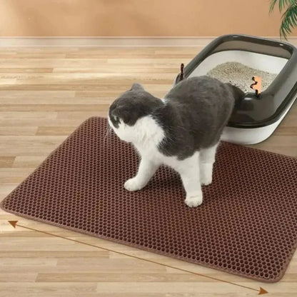 Tapis de litière pour chat