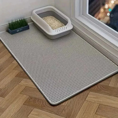 Tapis de litière pour chat