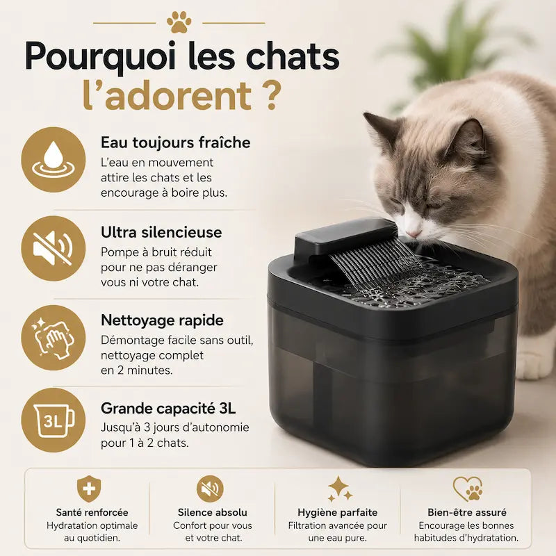 Fontaine eau USB 3L