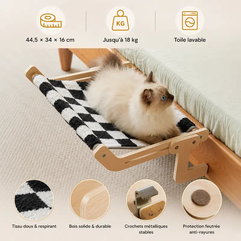 Hamac de lit pour chat