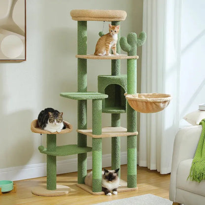Arbre à chat grande plateforme