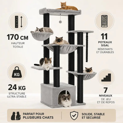 Arbre à chat multi plateforme