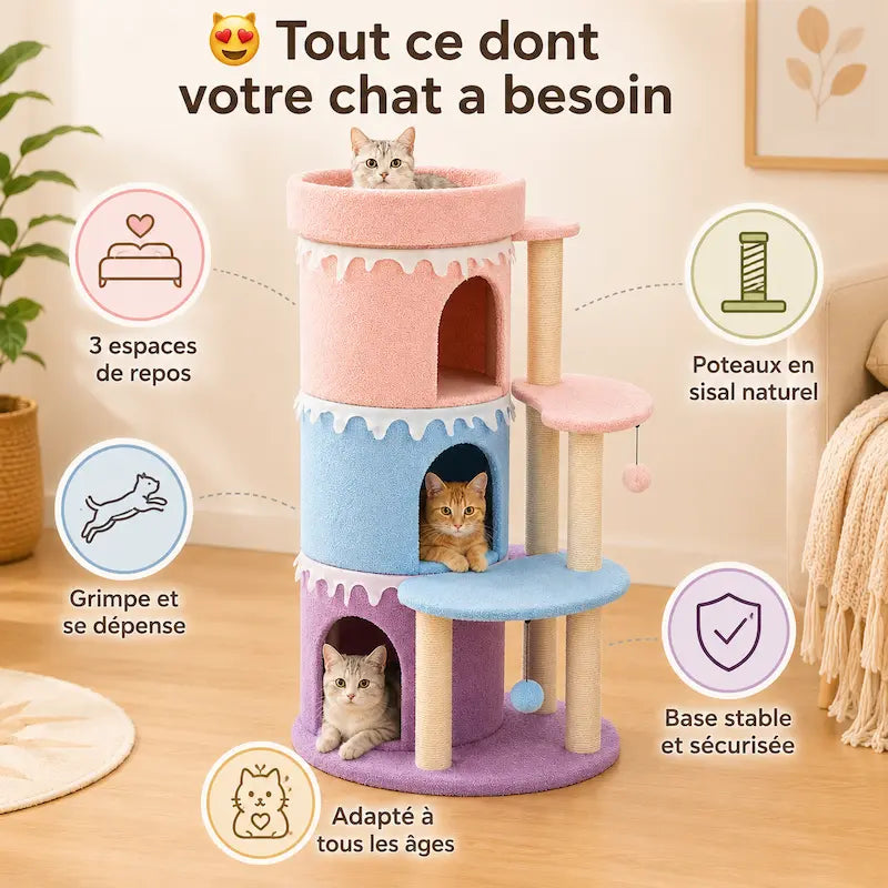 Arbre à chat tour