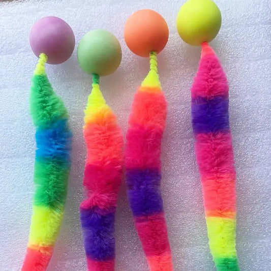 Balle rebondissante chat - Éveil & complicité | Rainbow Worm