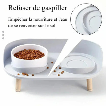 Bol double pour chat