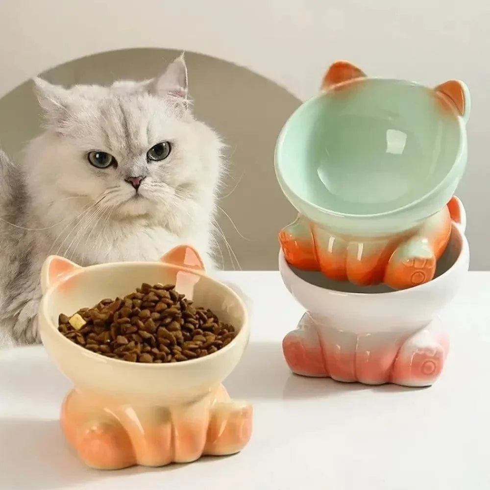 Bol en céramique pour chat