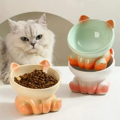 Bol en céramique pour chat