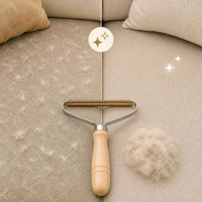 Brosse anti-poils chat