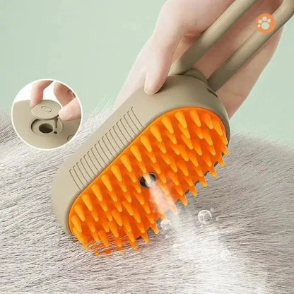 Brosse électrique chat - Poils enlevés sans effort | CatVibe