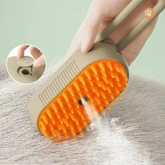 Brosse électrique chat - Poils enlevés sans effort | CatVibe