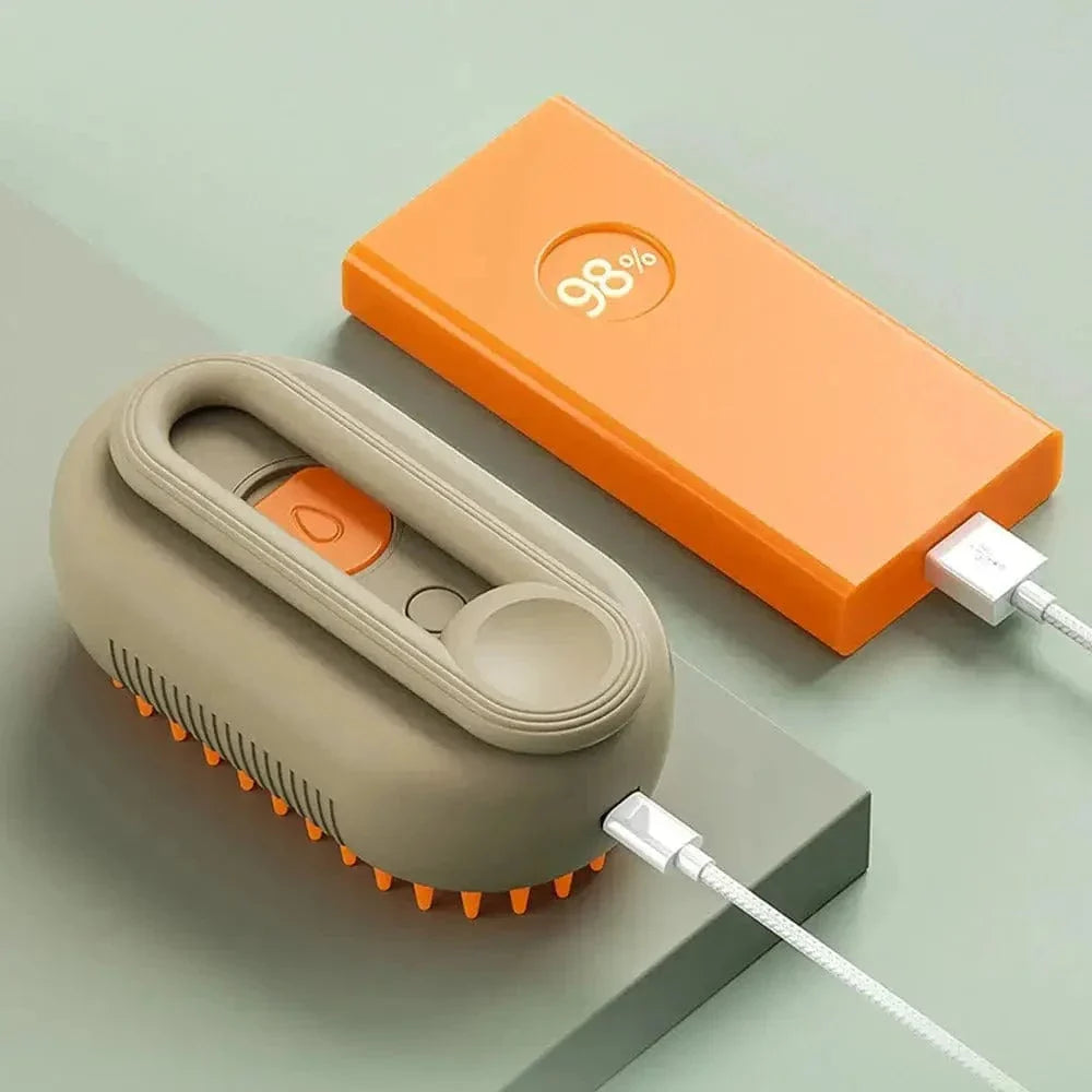 Brosse électrique chat