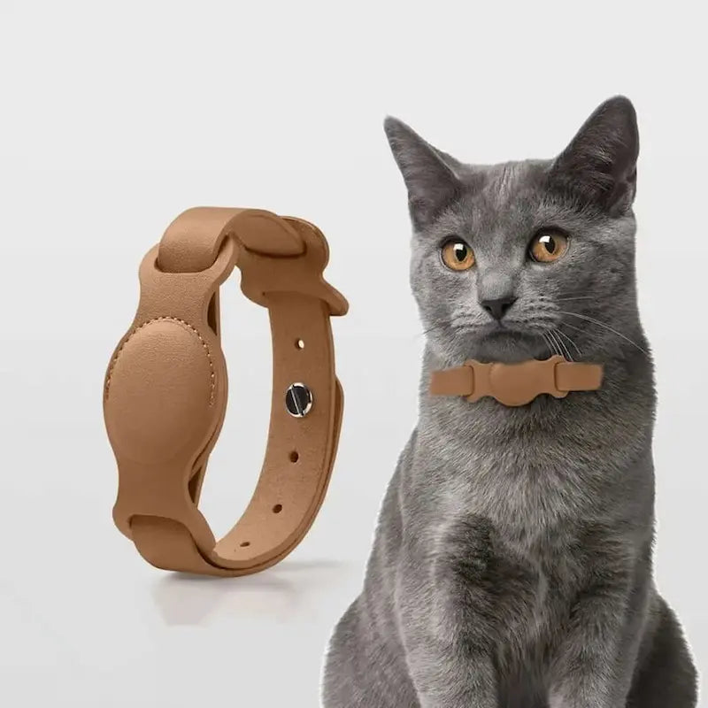 Collier GPS AirTag chien chat - Zéro fugue | TrackiPet
