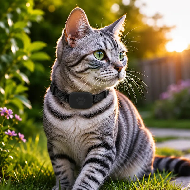 Collier de localisation pour chat