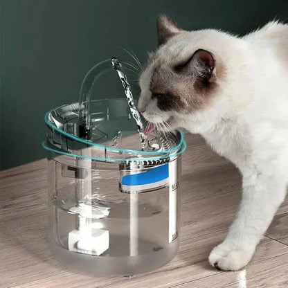 Fontaine chat 2L design avec capteur