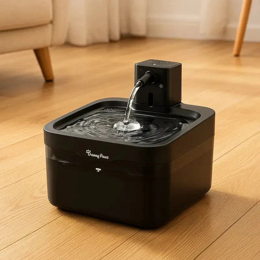 Fontaine chat anti-bactérienne - Barrière anti-germes | DownyPaws