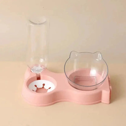 Gamelle chat avec distributeur d'eau