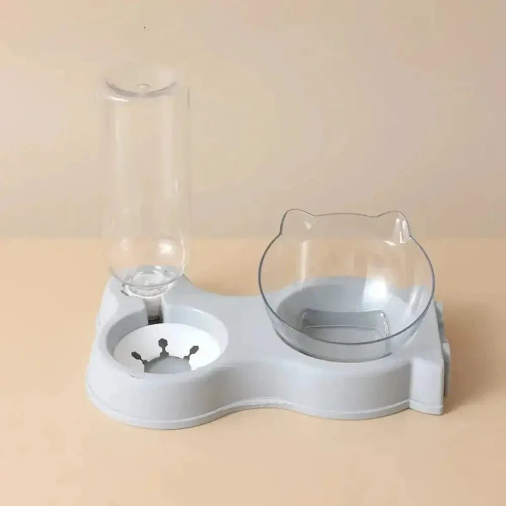 Gamelle chat avec distributeur d'eau