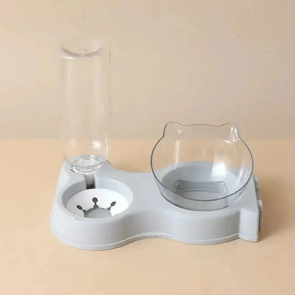 Gamelle chat avec distributeur d'eau