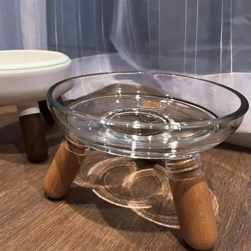 Gamelle en verre pour chat