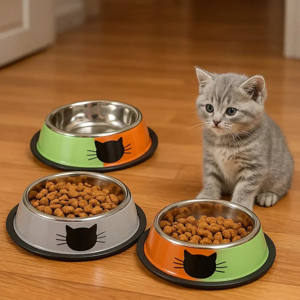 Gamelle inox pour chat