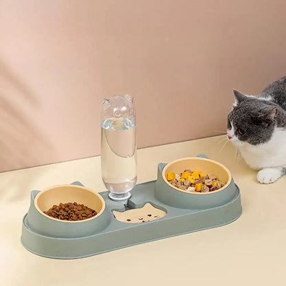 Gamelle pour 2 chats