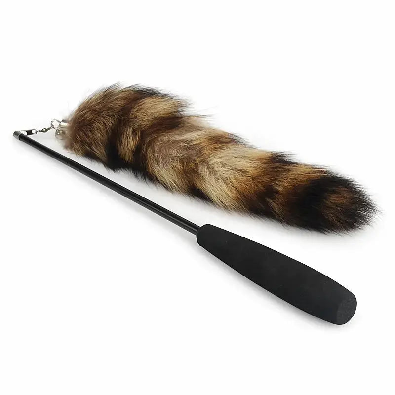 Jouet chat plume renard