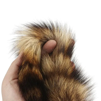 Jouet chat plume renard