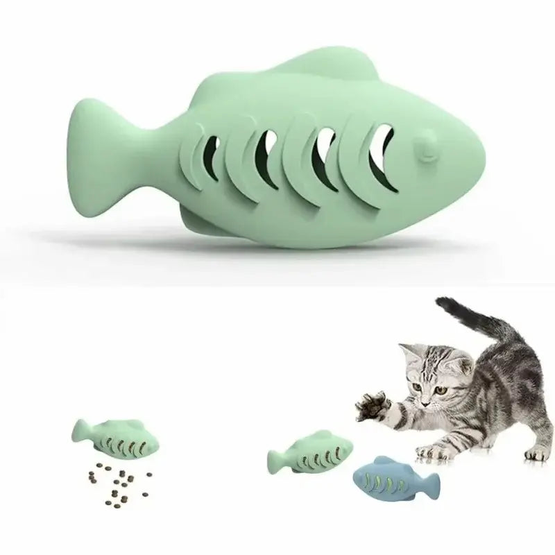 Jouet distributeur de croquettes chat