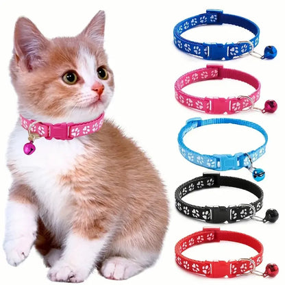 Collier chat motif coloré - Léger et réglable | PawColor