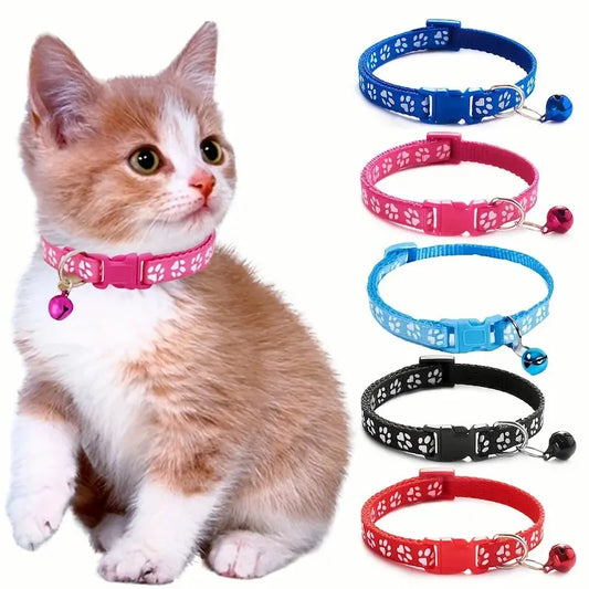 Collier chat motif coloré - Léger et réglable | PawColor
