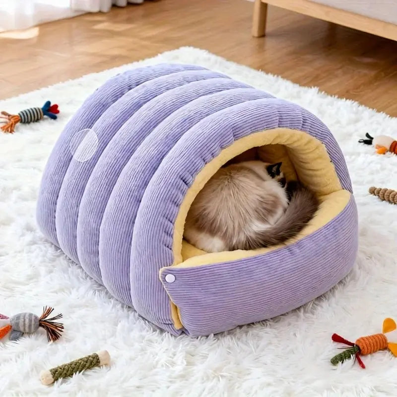 Panier chat hiver chaud - Nid douillet | SnuggleCat