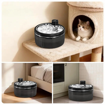 Fontaine à eau chat inox 3L
