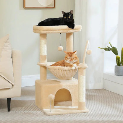 Arbre à chat 4-en-1 avec condos