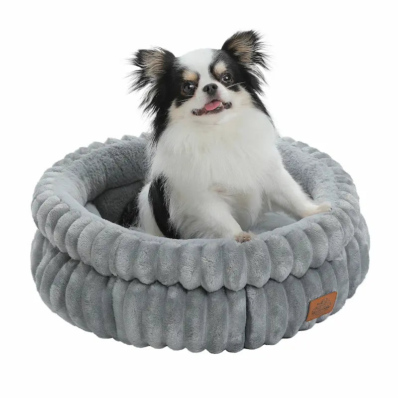 Panier chat rond confortable