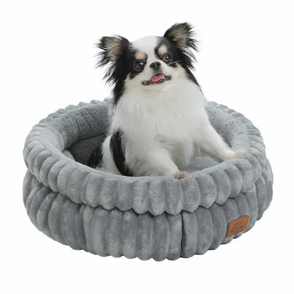 Panier chat rond confortable