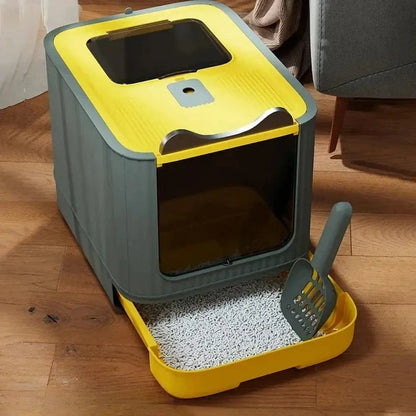 Maison de toilette pliable pour chat