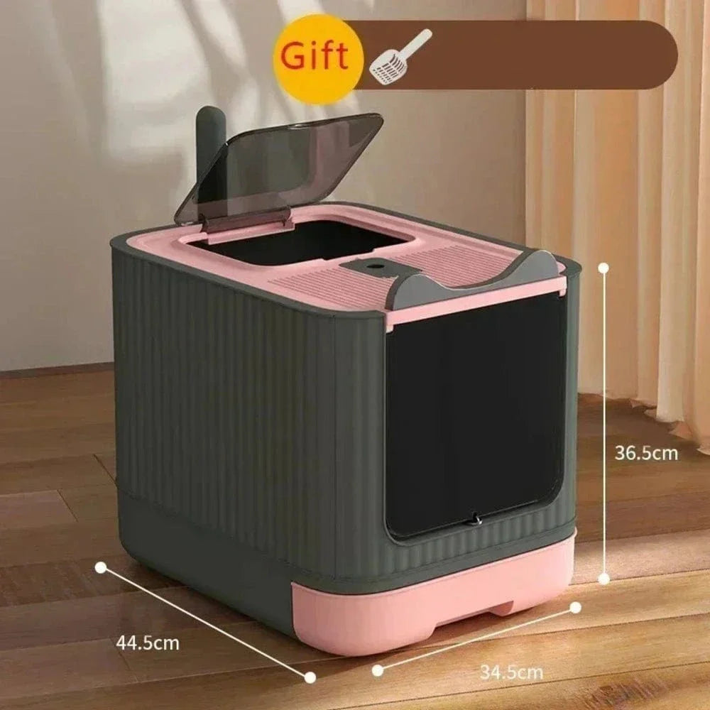 Maison de toilette pliable pour chat