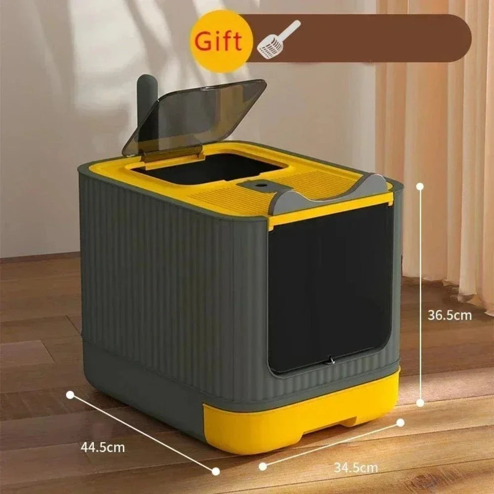 Maison de toilette pliable pour chat