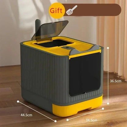 Maison de toilette pliable pour chat