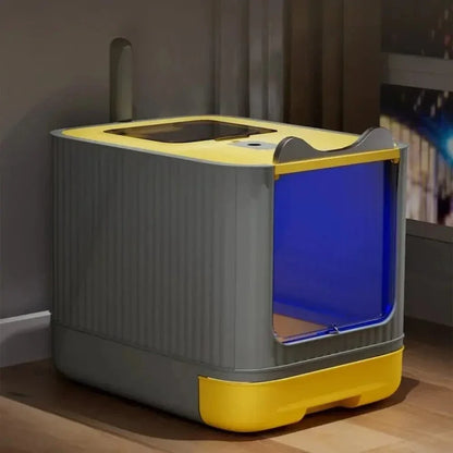 Maison de toilette pliable pour chat