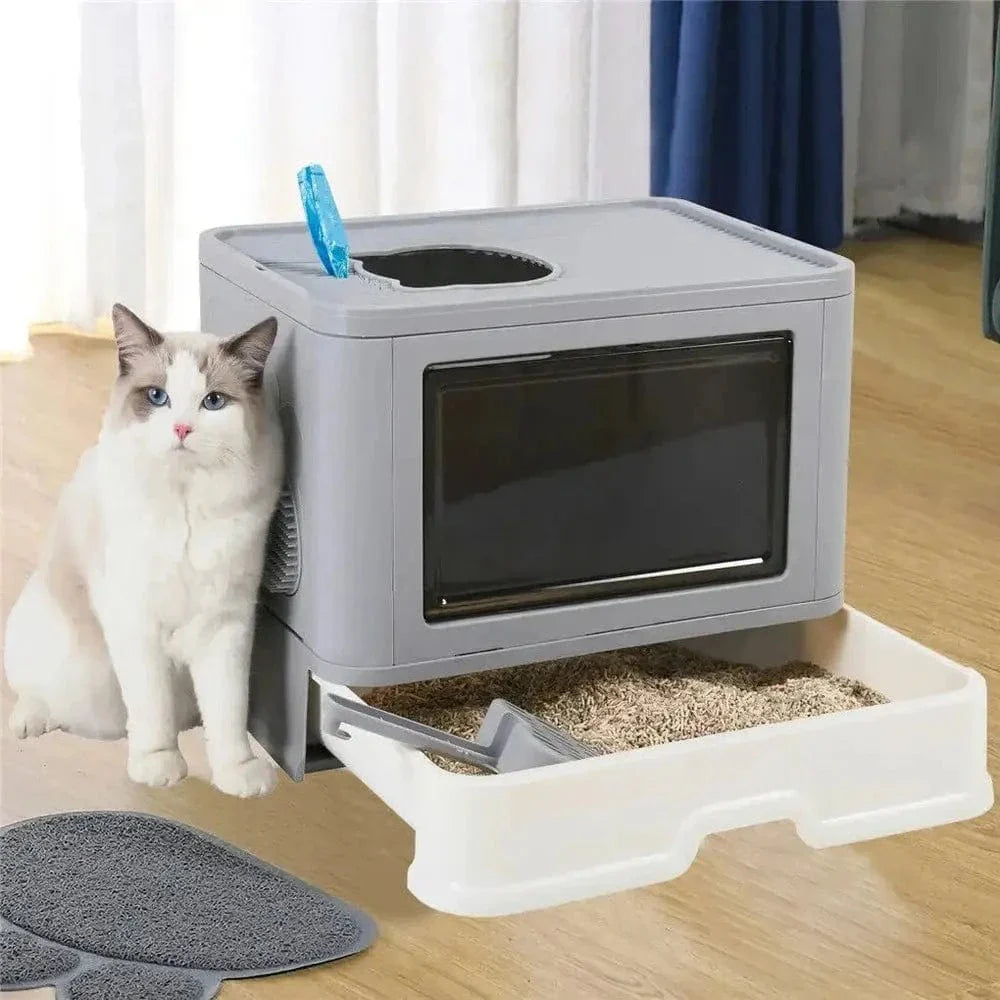 Maison de toilette XXL pour chat
