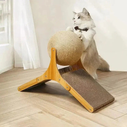 Planche à gratter avec boule