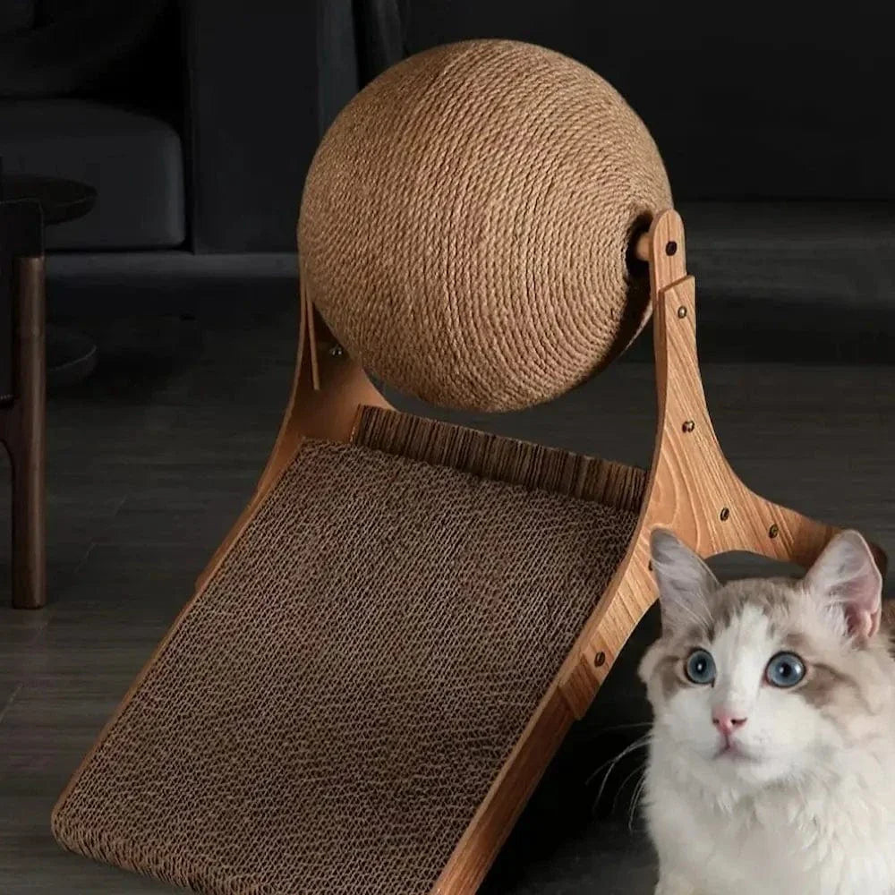 Planche à gratter avec boule