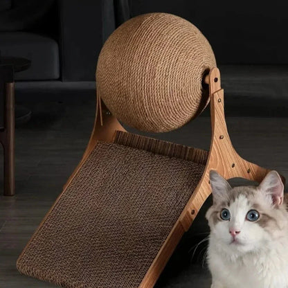 Planche à gratter avec boule