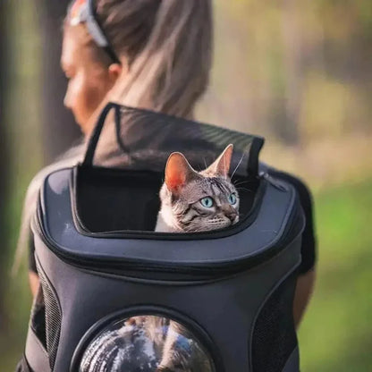 Sac à dos chat astronaute