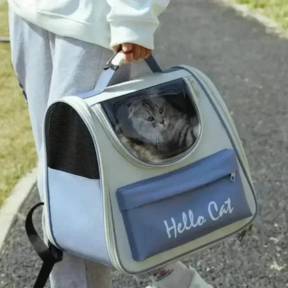 Sac à dos cartable chat