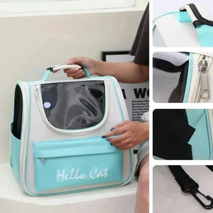 Sac à dos cartable chat